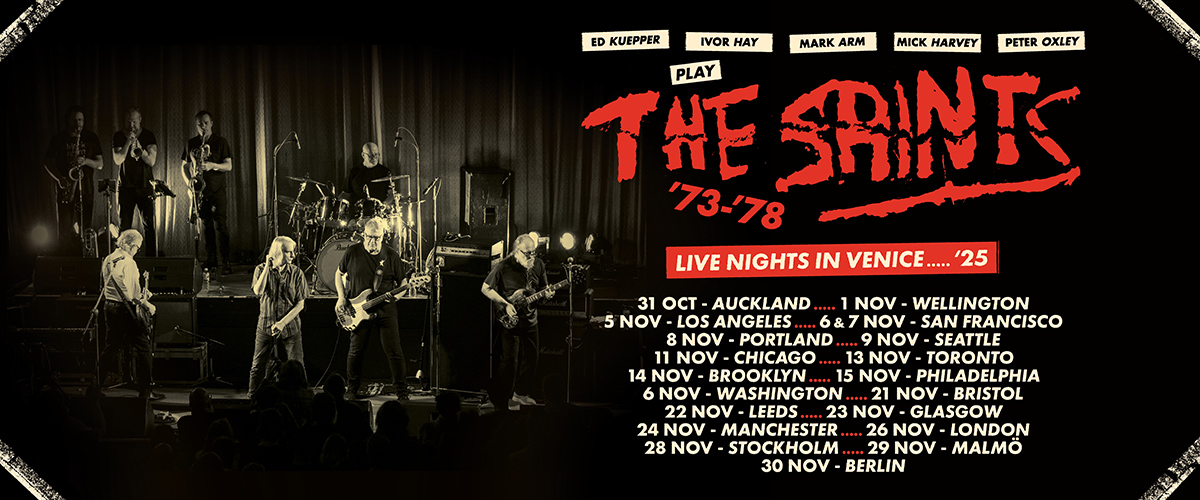 The Saints Live Nights In Venice ..... '25 Tour Poster 2025